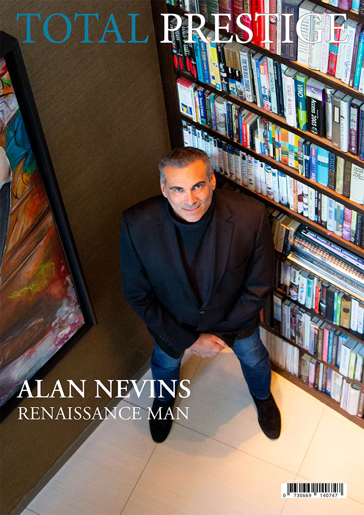 TOTALPRESTIGE MAGAZINE - On cover Alan Nevins