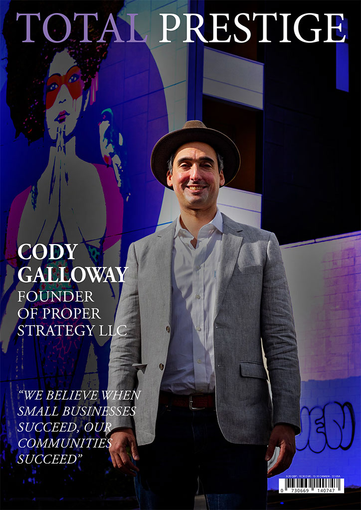 TOTALPRESTIGE MAGAZINE - On cover Cody Galloway