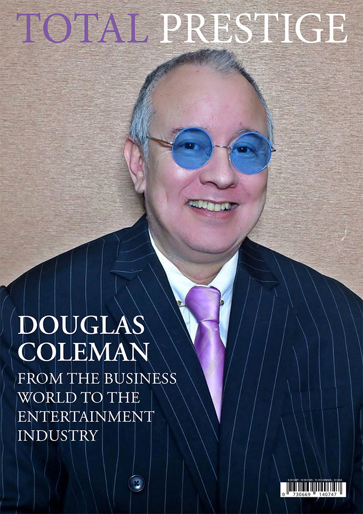 TOTALPRESTIGE MAGAZINE - On cover Douglas Coleman