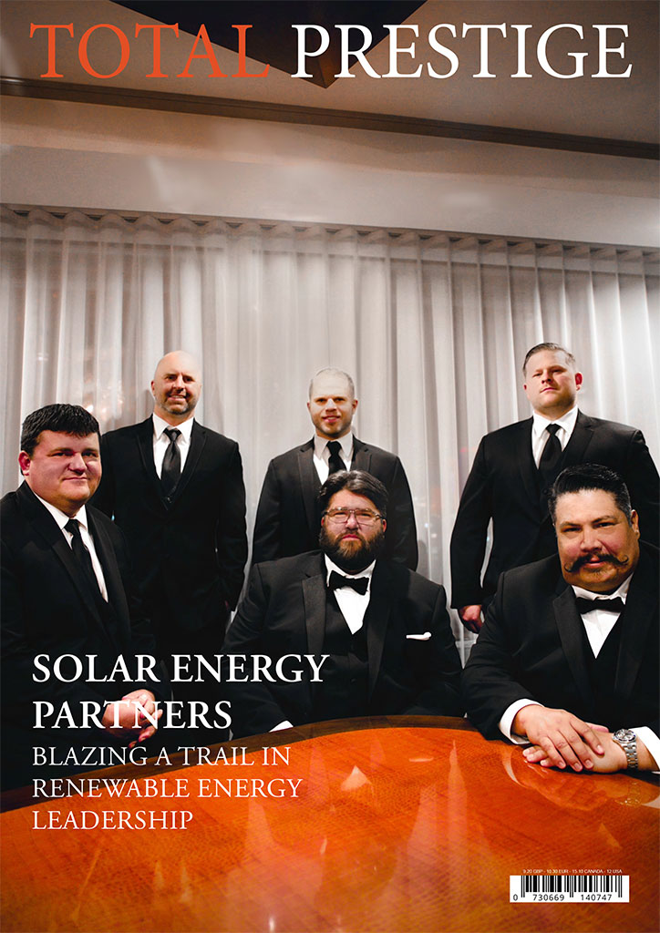 TOTALPRESTIGE MAGAZINE - On cover Solar Energy Partners