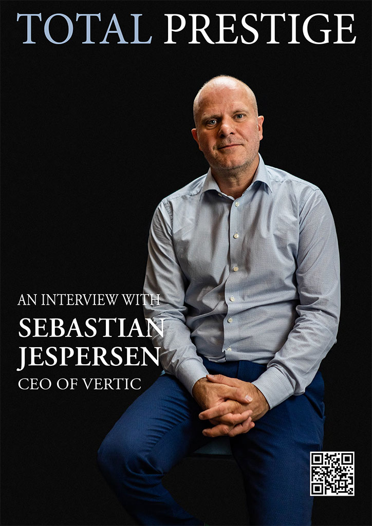 TOTALPRESTIGE MAGAZINE - On cover Sebastian Jespersen