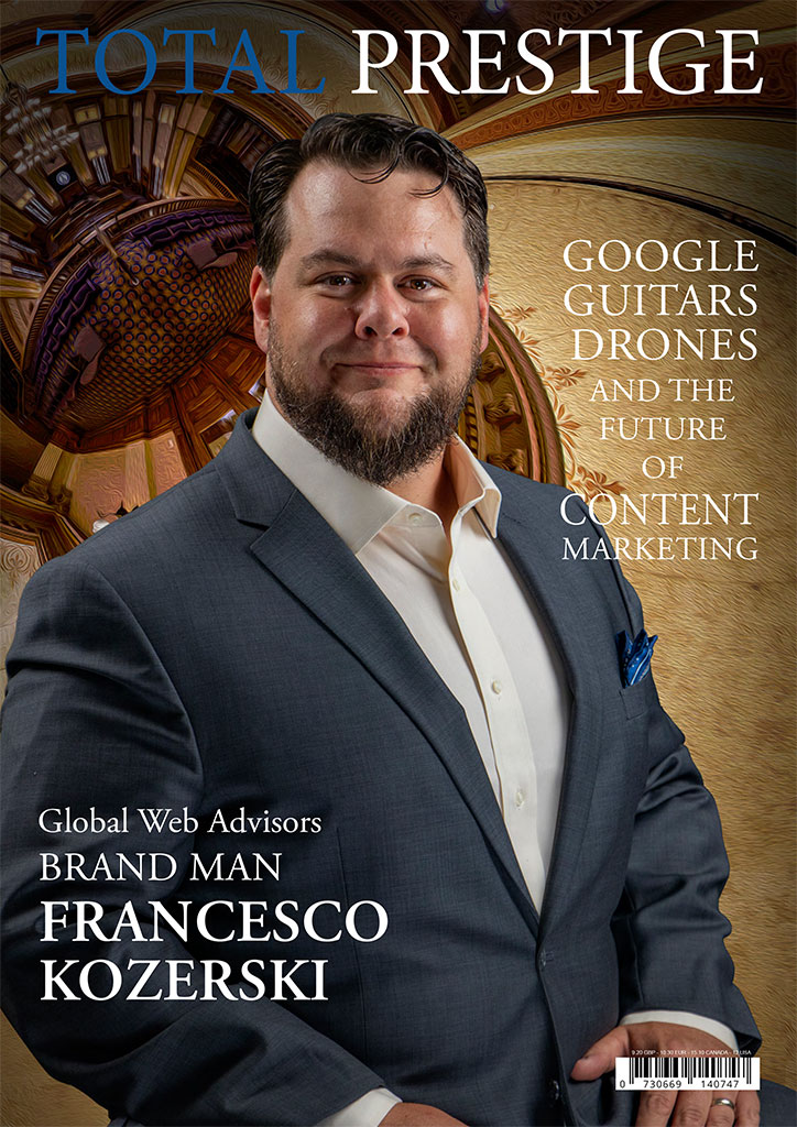 TOTALPRESTIGE MAGAZINE - On cover Francesco Kozerski
