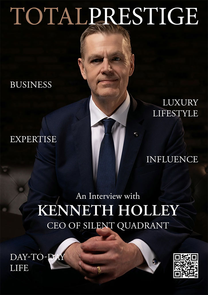 TOTALPRESTIGE MAGAZINE - On cover Kenneth Holley