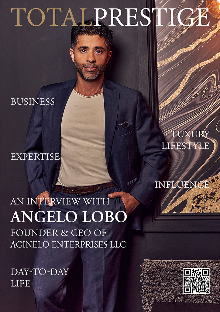 TOTALPRESTIGE MAGAZINE - On cover Angelo Lobo