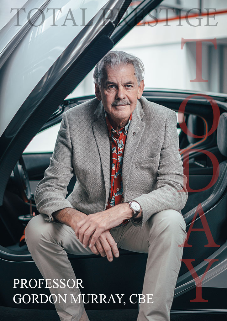 Today, Professor Gordon Murray, CBE