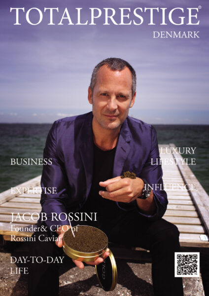 TOTALPRESTIGE MAGAZINE DENMARK - On cover Jacob Rossini