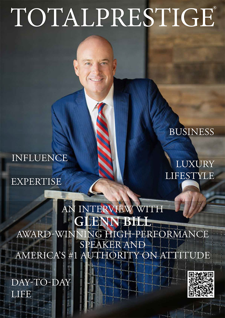 TOTALPRESTIGE MAGAZINE - On cover Glenn Bill