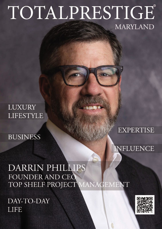 TOTALPRESTIGE MAGAZINE - On cover Darren Phillips