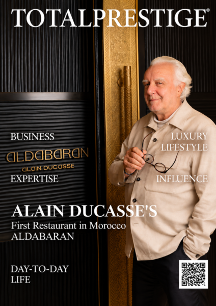 TOTALPRESTIGE MAGAZINE - On cover Alain Ducasse